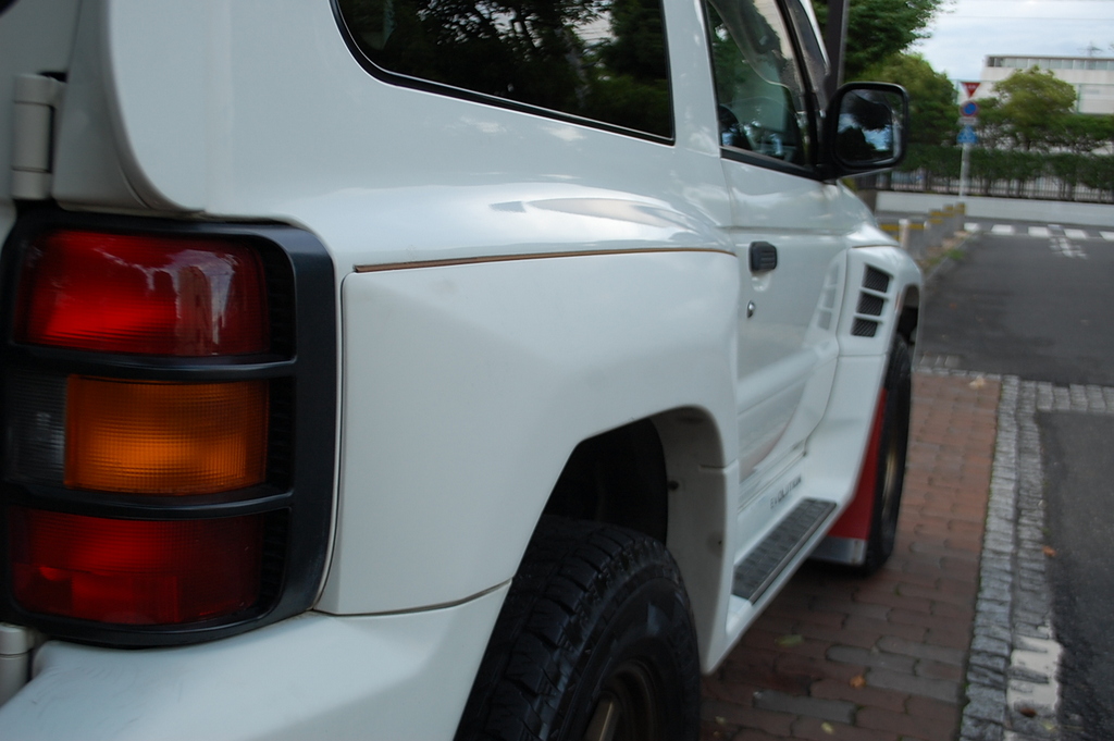 Pajero Evolution 5spd with Bronze Volks Racing alloys